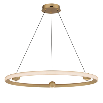 ET2 Nodes 32" LED Pendant - CCT Selectable - 2,800 Lumens - 120-277V - Gold