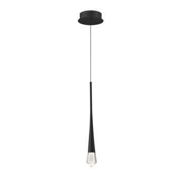 ET2 Pierce LED Pendant - 3000K - 220 Lumens - 120V - Black