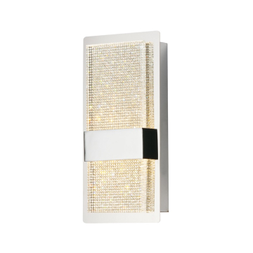 ET2 Sparkler LED Wall Sconce - 3000K - 340 Lumens - 120V - Polished Chrome