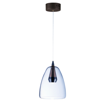 ET2 Sven LED Pendant - 3000K - 190 Lumens - 120V - Black / Coffee