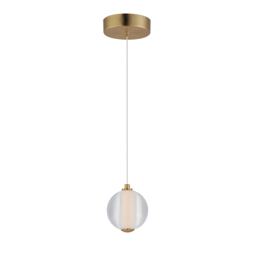ET2 Rhythm 1-Light LED Pendant - 3000K - 120-277V - Gold