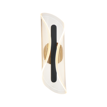 ET2 Manta 17" LED Wall Sconce - 3000K - 120-277V - Black