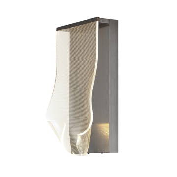 ET2 Rinkle LED Wall Sconce - 3000K - 210 Lumens - 120V - Brushed Gunmetal