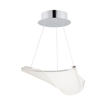 ET2 Rinkle Modular LED Pendant - 3000K - 120-277V - Polished Chrome