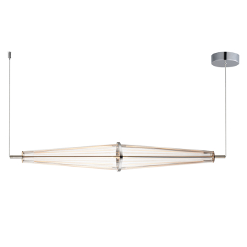 ET2 Quasar 35.5" LED Pendant - 3000K - 120-277V - Polished Chrome