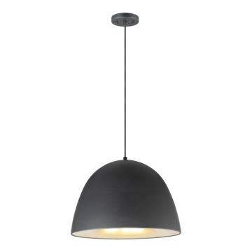 ET2 Fungo 24" LED Pendant - 3000K - 312 Lumens - 120V - Black / Satin Brass