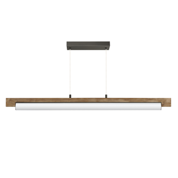 ET2 Joist 45" LED Horizontal Pendant - 3000K - 120-277V - Driftwood / Charcoal