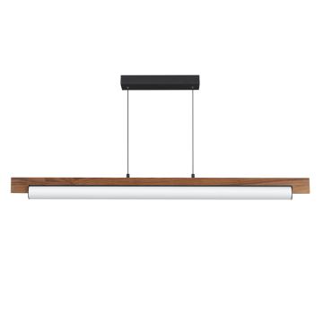ET2 Joist 45" LED Linear Pendant - 3000K - 120-277V - Walnut / Black