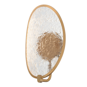 ET2 Moonscapes LED Wall Sconce - 550 Lumens - 14W - 3000K - 120-277V - Brushed Champagne