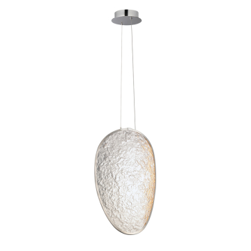 ET2 Moonscapes Single LED Pendant - 720 Lumens - 3000K - 120-277V - Polished Chrome