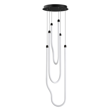 ET2 Soleil 3-Light LED Pendant - 2,700 Lumens - 3000K - 120-277V - Black