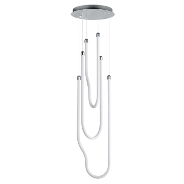 ET2 Soleil 3-Light LED Pendant - 2,700 Lumens - 3000K - 120-277V - Polished Chrome