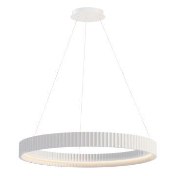 ET2 Souffle 33" LED Ring Pendant - 2,900 Lumens - 41W - 3000K - 120-277V - Chaulk White