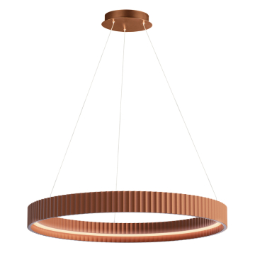 ET2 Souffle 33" LED Ring Pendant - 2,900 Lumens - 41W - 3000K - 120-277V - Terra Cotta