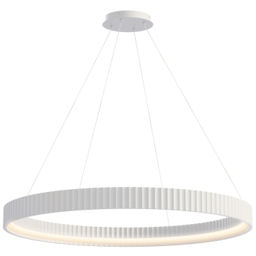 ET2 Souffle 41" LED Ring Pendant - 3,200 Lumens - 54W - 3000K - 120-277V - Chaulk White