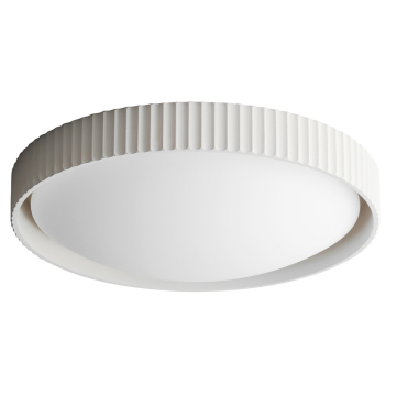 ET2 Souffle 22" LED Flush Mount - 1,900 Lumens - 40W - 3000K - 120V - Chaulk White