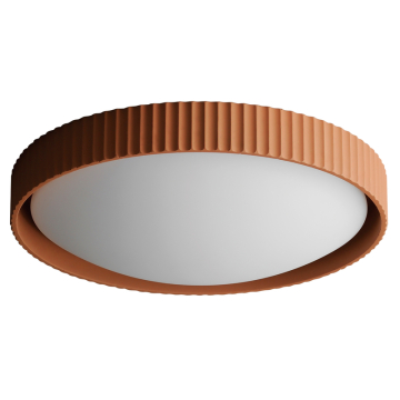 ET2 Souffle 22" LED Flush Mount - 1,900 Lumens - 40W - 3000K - 120V - Terra Cotta