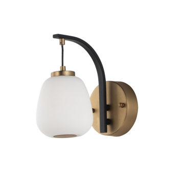 ET2 Soji LED Wall Sconce - 3000K - 380 Lumens - 120V - Black / Gold