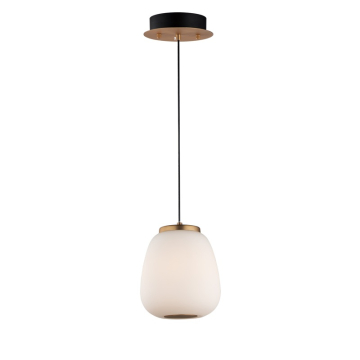 ET2 Soji LED Pendant - 3000K - 380 Lumens - 120V - Black / Gold