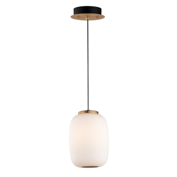 ET2 Soji LED Pendant - 3000K - 380 Lumens - 120V - Black / Gold