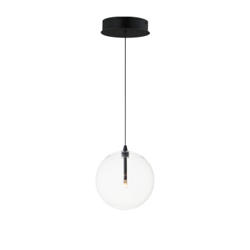 ET2 Global 1-Light LED Pendant - 3000K - 120-277V - Black