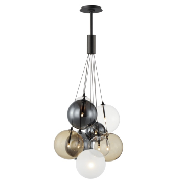 ET2 Burst 9-Light LED Pendant - 3000K - 1,300 Lumens - 120V - Mixed Glass