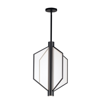 ET2 Telstar 24" LED Pendant - 3000K - 1,960 Lumens - 120V - Black