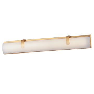 ET2 Clutch 30" LED Vanity Light - 3000K - 1,700 Lumens - 120V - Gold