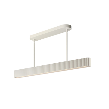ET2 Delphi 47" LED Pendant - CCT Selectable - 120-277V - Chaulk White