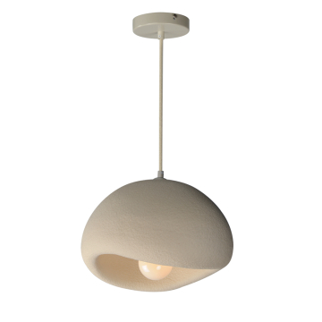 ET2 Moeraki 16" Pendant with LED Bulb - 3000K - 120V - Oyster