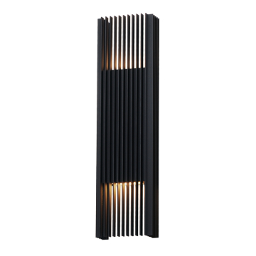 ET2 Rampart XL LED Outdoor Wall Sconce - 1,000 Lumens - 15W - 3000K - 120V - Black