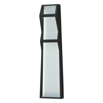 ET2 Totem 24" LED Outdoor Wall Sconce - 3000K - 850 Lumens - 120V - Black