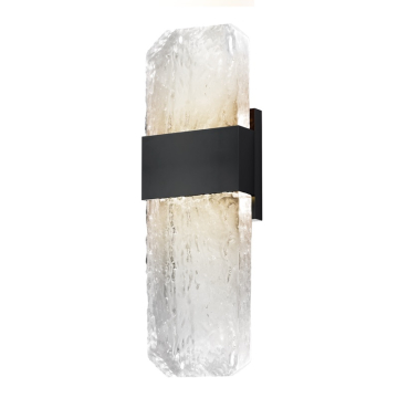 ET2 Rune 16" LED Outdoor Wall Sconce - 3000K - 690 Lumens - 120V - Black