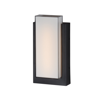 ET2 Tower 15" LED Outdoor Wall Sconce - 3000K - 1,170 Lumens - 120V - Black