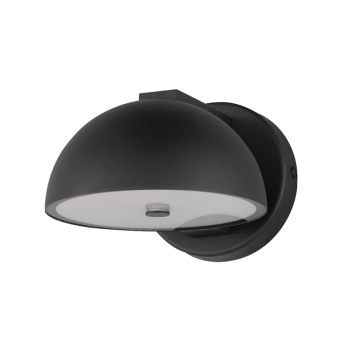ET2 Cauldron 7" LED Outdoor Wall Sconce - 3000K - 120V - Black