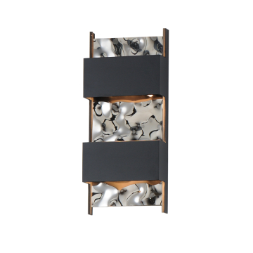 ET2 Coulee LED Outdoor Wall Sconce - 3000K - 120V - Black