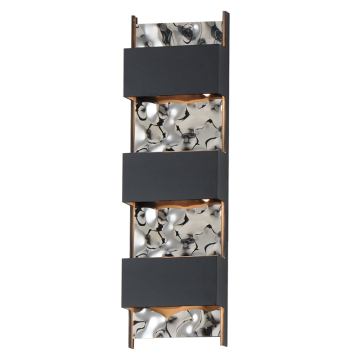 ET2 Coulee Large LED Outdoor Wall Sconce - 3000K - 120V - Black