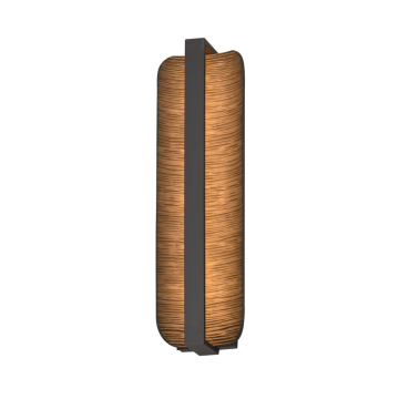 ET2 Terra 24.5" LED Outdoor Wall Sconce - 210 Lumens - 28W - 3000K - 120V - Architectural Bronze