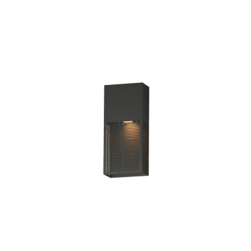 ET2 Grate 14" LED Outdoor Wall Sconce - 90 Lumens - 10W - 3000K - 120V - Architectural Bronze