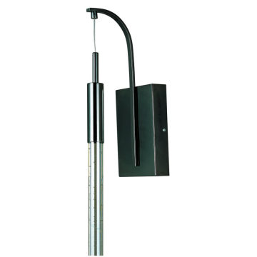 ET2 Scepter LED Wall Sconce - 3000K - 255 Lumens - 120V - Black Chrome