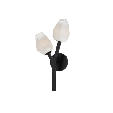 ET2 Blossom LED Wall Sconce - 3000K - 800 Lumens - 120V - Black