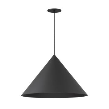 ET2 Pitch 22" LED Pendant - 3000K - 650 Lumens - 120V - Black