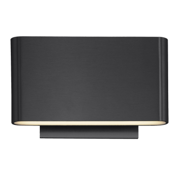 ET2 Alumilux Spartan LED Outdoor Wall Sconce - Up + Down Light - 3000K - 510 Lumens - 120V - Bronze