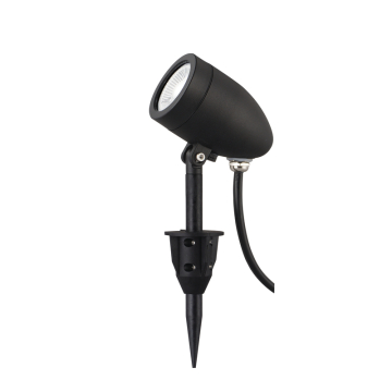 ET2 Alumilux Landscape Spot MR16 - 360 Lumens - 5W - 3000K - 12V - Black