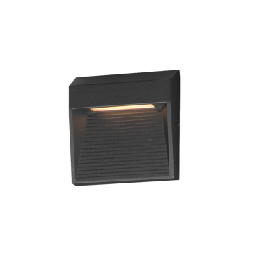 ET2 Steppes Small LED Outdoor Wall Sconce - 3000K - 120V - Black