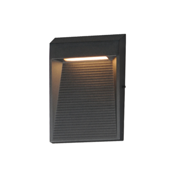 ET2 Steppes LED Outdoor Wall Sconce - 3000K - 120V - Black