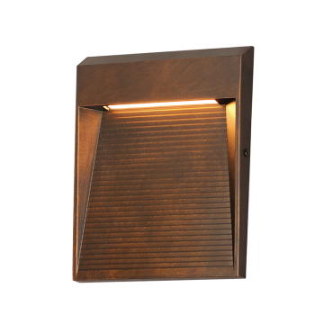 ET2 Steppes LED Outdoor Sconce - 930 Lumens - 20W - 3000K - 120V - Antique Bronze