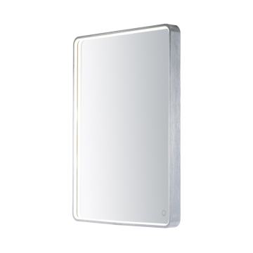 ET2 Rectangular LED Mirror - CCT Selectable - 1,250 Lumens - 120V - Brushed Aluminum