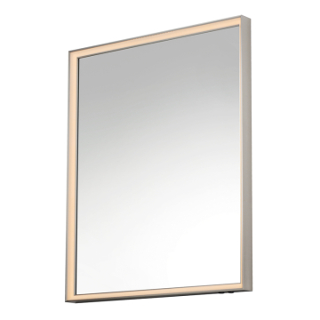 ET2 Bevel 30"x36" LED Mirror - CCT Selectable - 120V - Satin Nickel