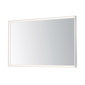 ET2 Bevel 48"x30" LED Mirror - CCT Selectable - 120V - Satin Nickel